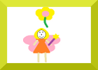Falling flowers